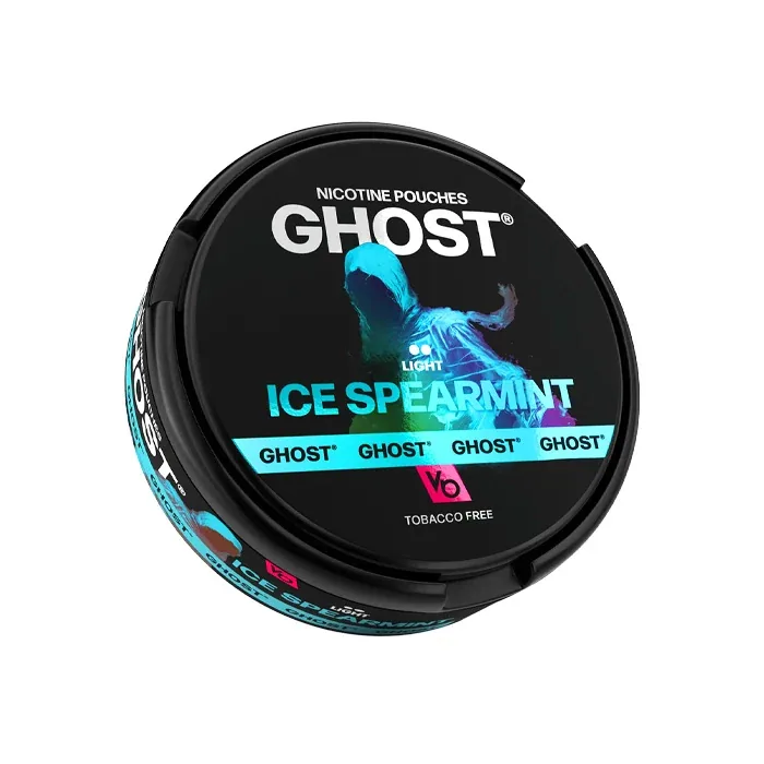 Ghost Nicotine Pouches By Vapes Bars Ice Spearmint UK
