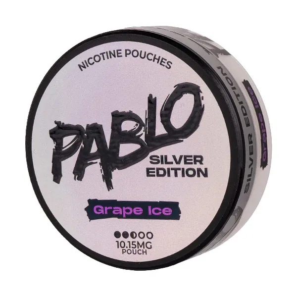 Grape Silver Edition Nicotine Pouches by Pablo UK