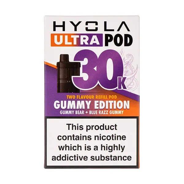 Blue Edition Ultra 30k Prefilled Pods by Hyola in Blueberry UK