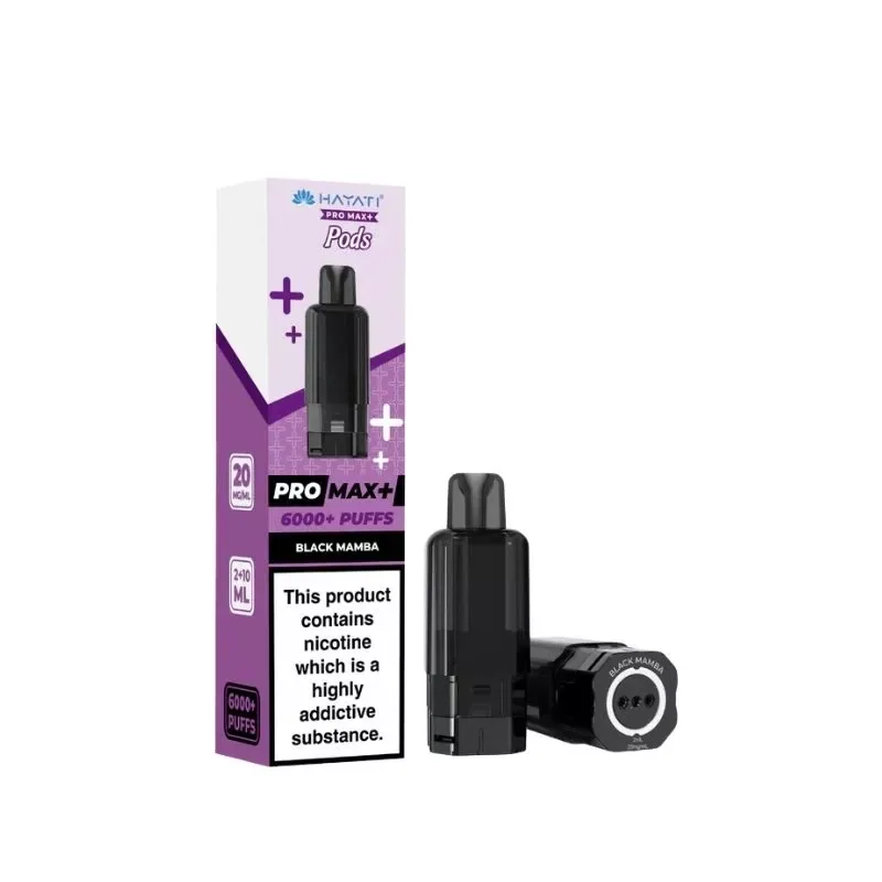 Hayati Pro Max Plus 6000 Puffs Pod Kit Black Mamba UK