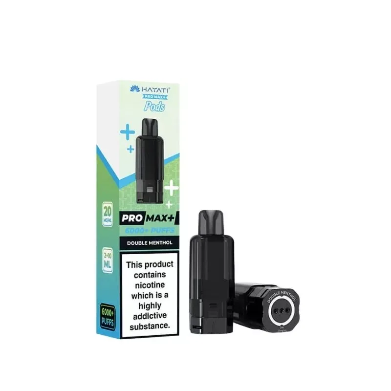 Hayati Pro Max Plus Pods Double Menthol UK