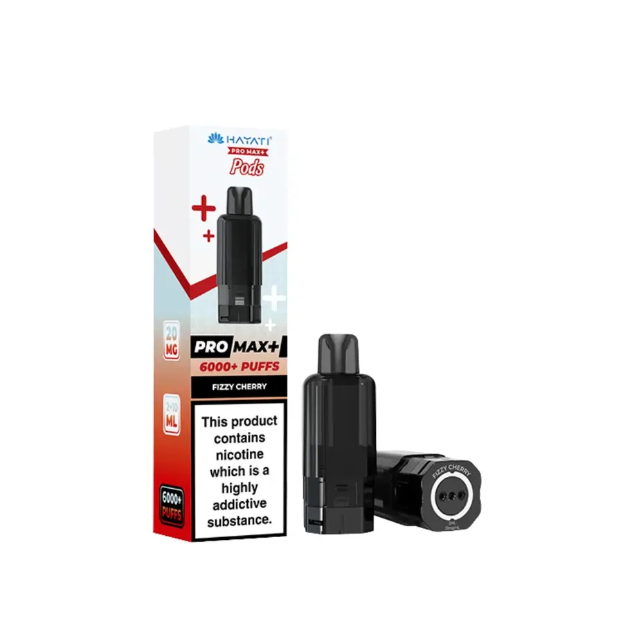 Hayati Pro Max Plus Pods Fizzy Cherry UK