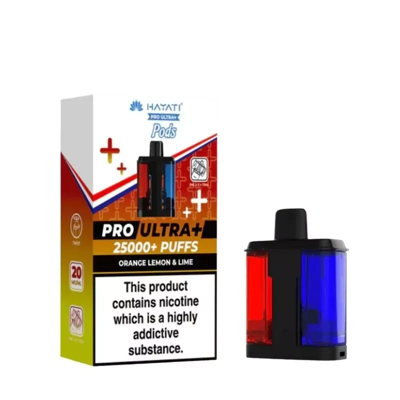 Hayati Pro Ultra Plus Pods Orange Lemon And Lime UK