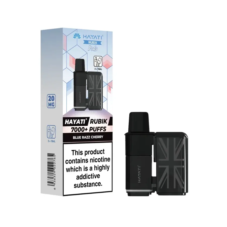 Hayati Rubik Pods And Refills Blue Razz Cherry UK