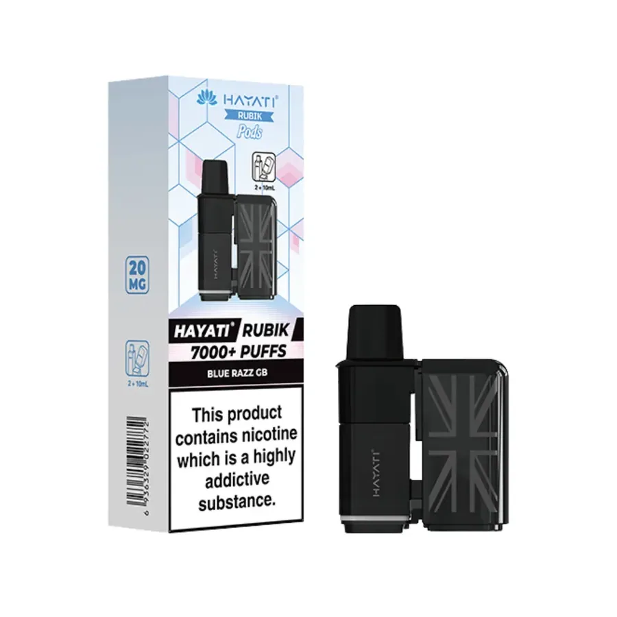 Hayati Rubik Pods And Refills Mr Blue UK