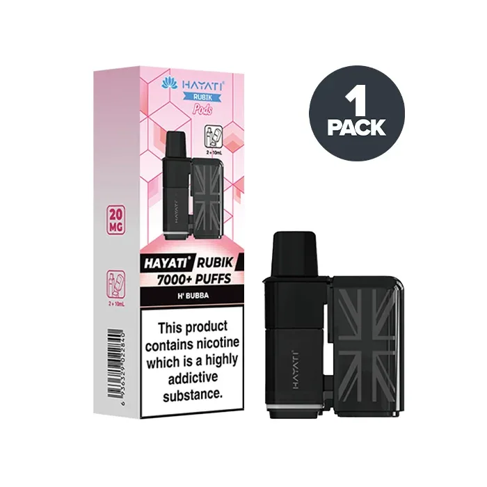 H'Bubba Hayati Rubik 7000 Puffs Pod Kit UK