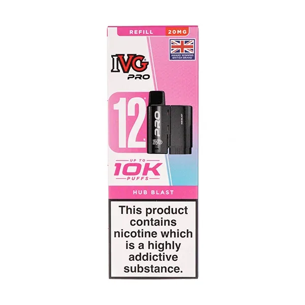 IVG Pro 12 Starter Kit Hub Blast UK