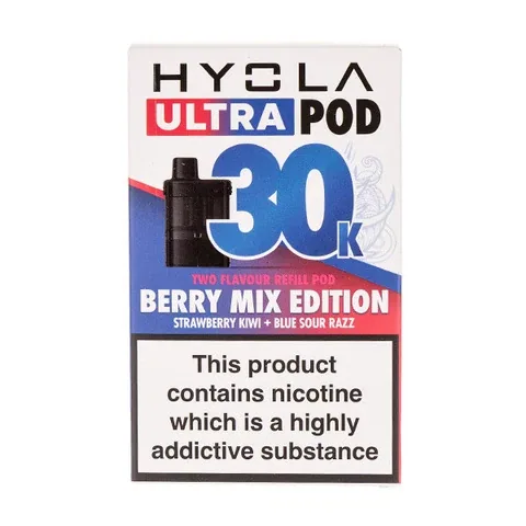 Hyola Ultra 30K Prefilled Pod Kit Berry UK