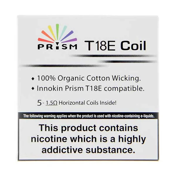 Innokin Endura T18E Replacement Coils 5 Pack UK