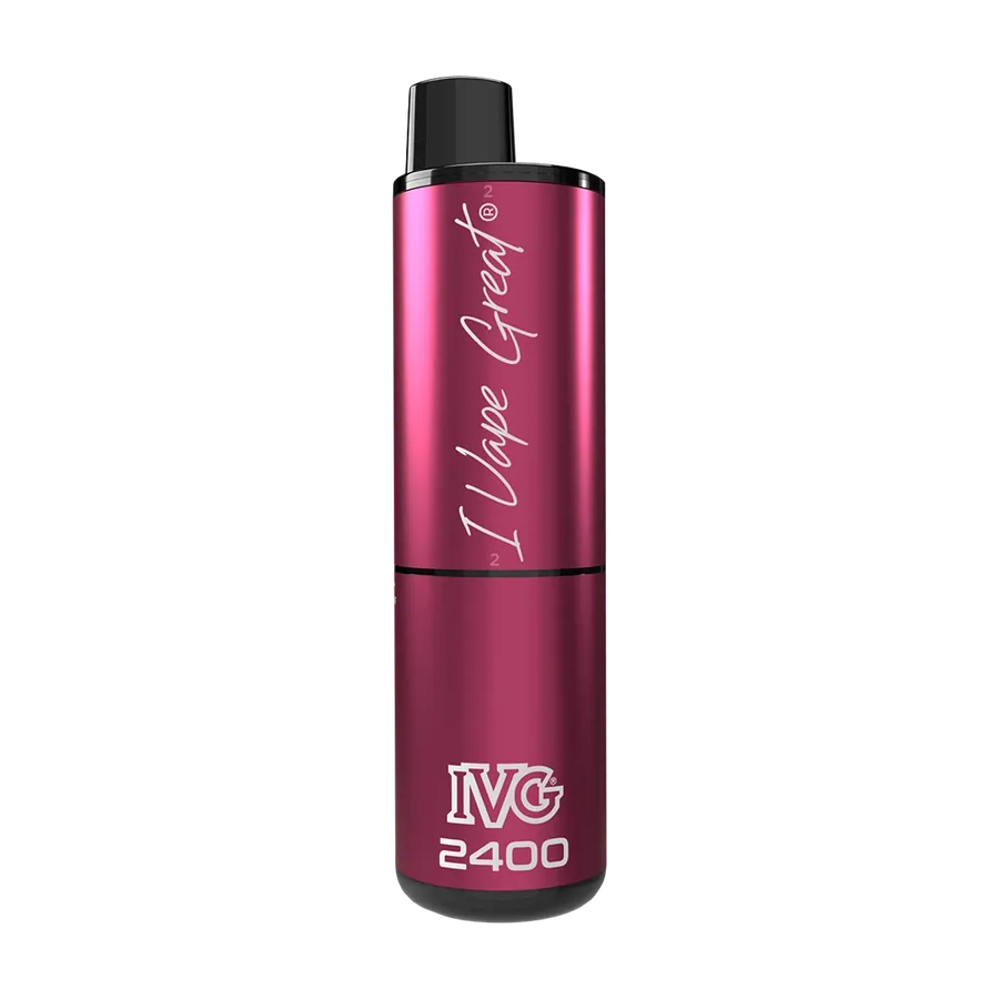 IVG 2400 Rechargeable Vape Kit Red Raspberry Edition UK