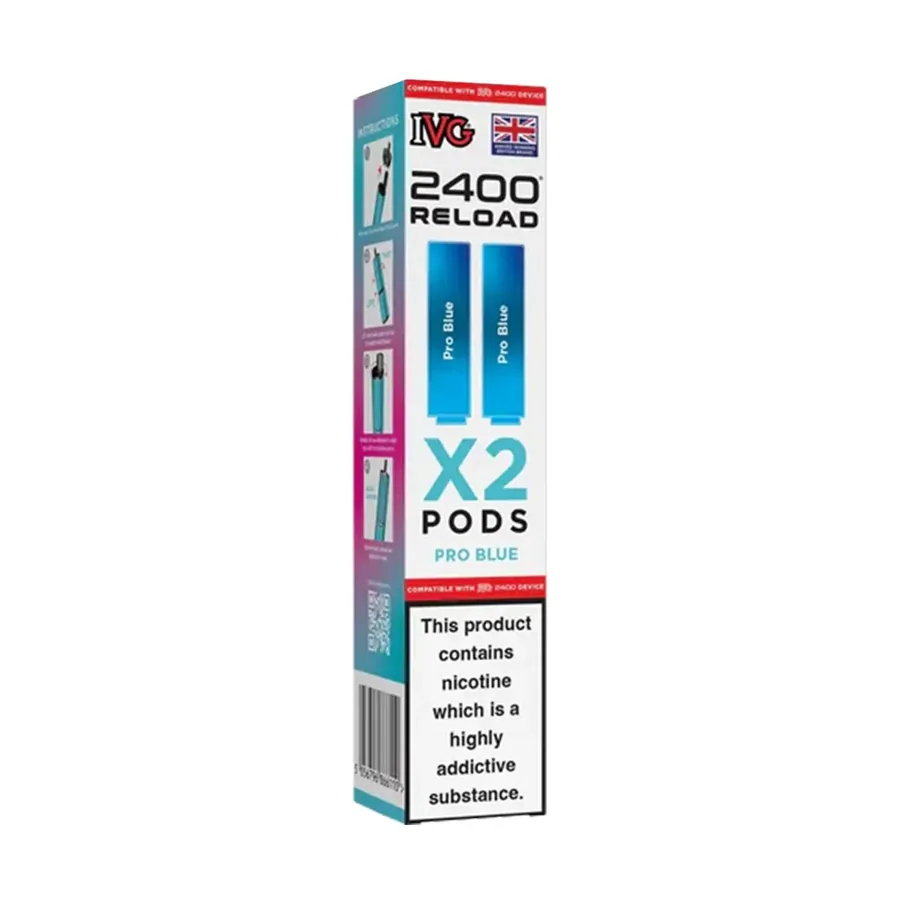 IVG 2400 Reload 4-in-1 Pods Mango Edition UK