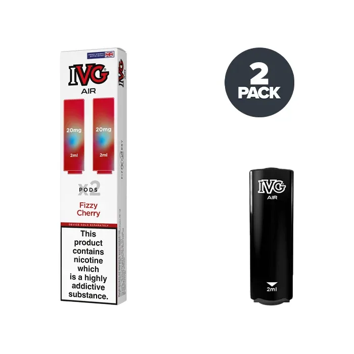 IVG Air Pods Fizzy Cherry UK