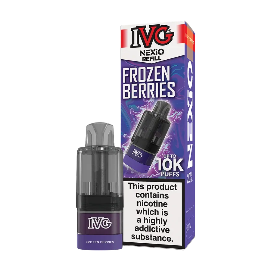IVG Nexio Prefilled Pods Frozen Berries Out Of UK
