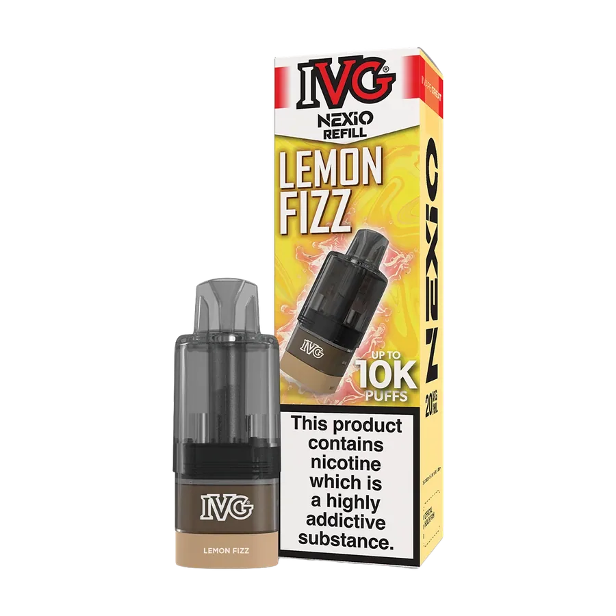 IVG Nexio Prefilled Pods Lemon Fizz Out Of UK