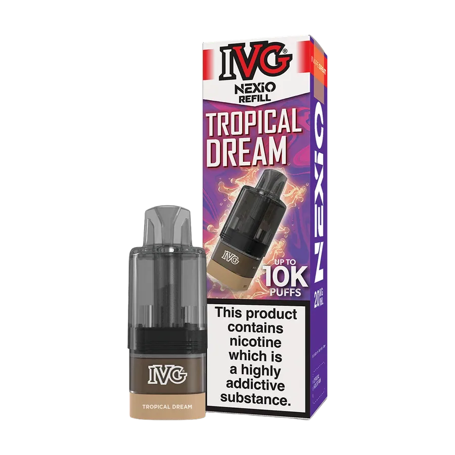 IVG Nexio Prefilled Pods Tropical Dream Out Of UK