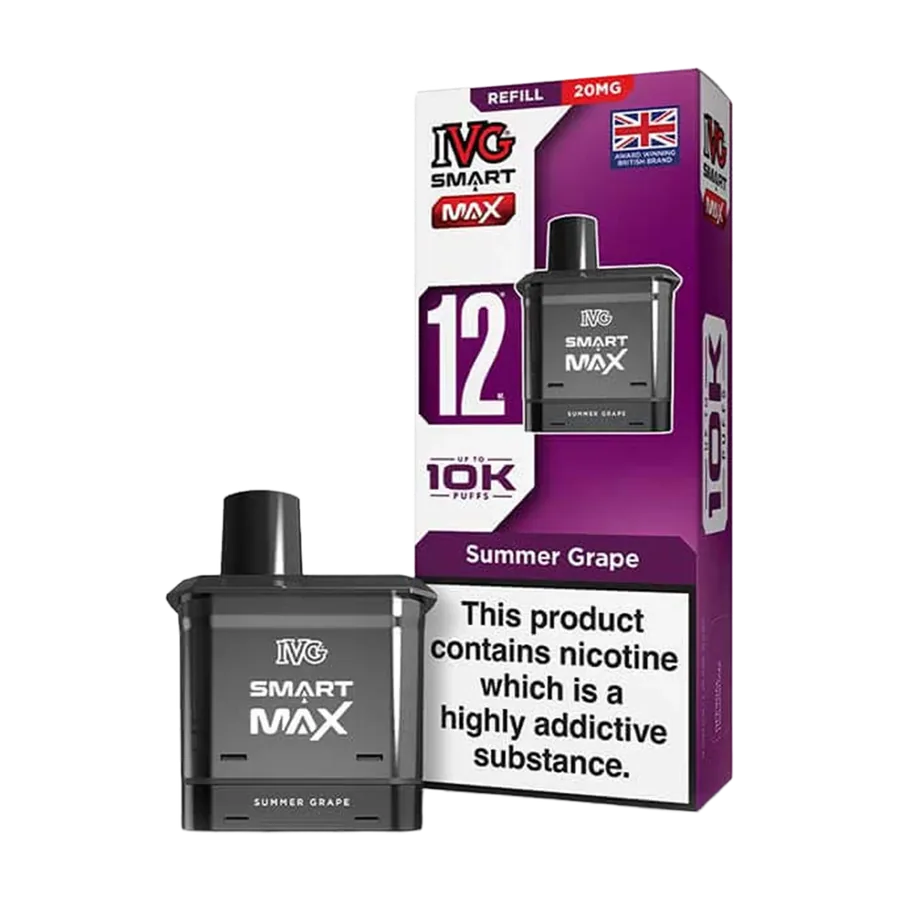 IVG Smart Max Refill Pack prefilled pods UK