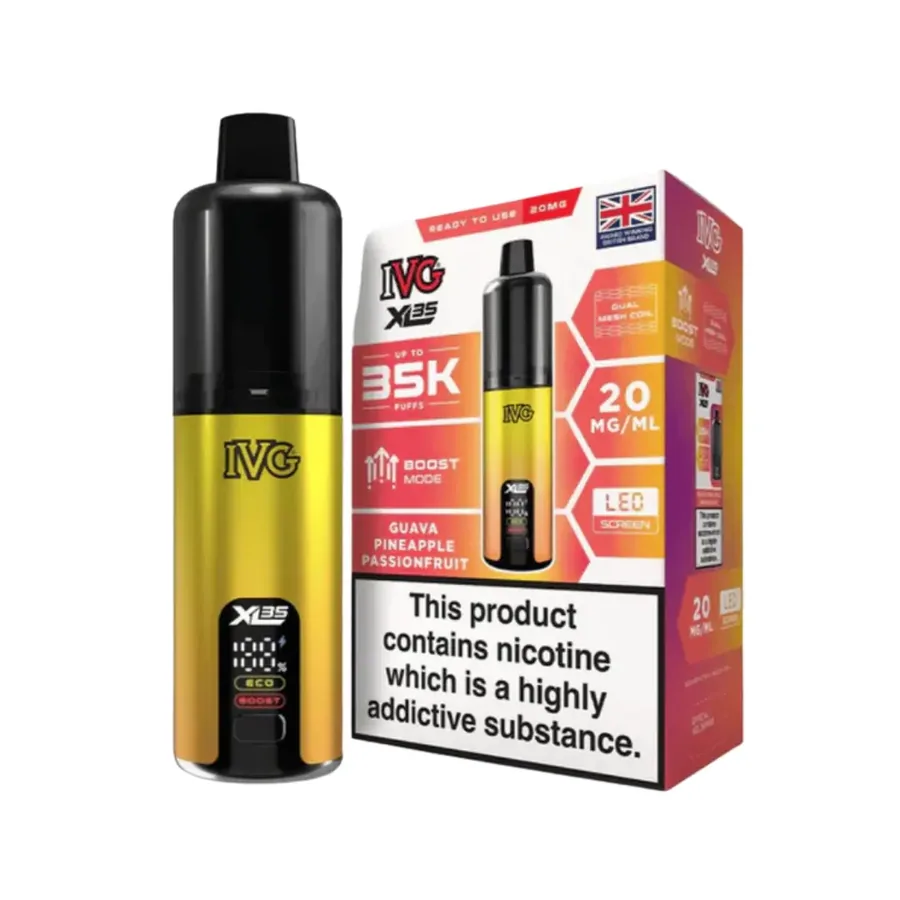 IVG XL 35K Prefilled Pod Kit Guava Pineapple Passionfruit UK