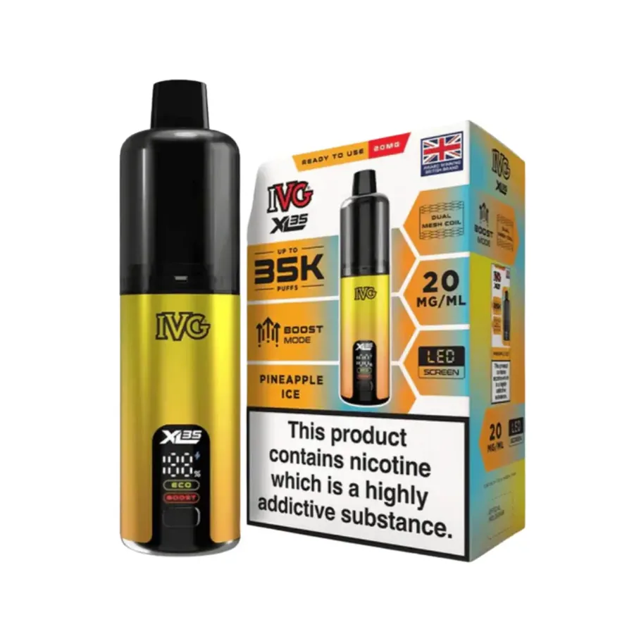 IVG XL 35K Prefilled Pod Kit Pineapple Ice UK