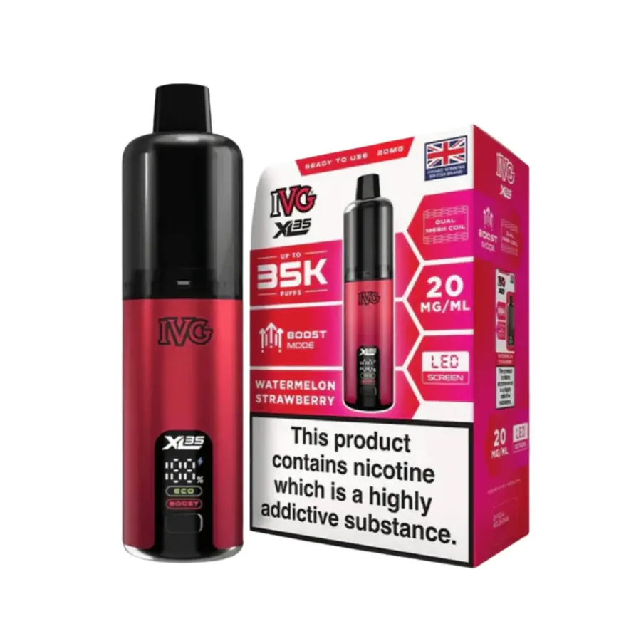 IVG XL 35K Prefilled Pod Kit Watermelon Strawberry UK