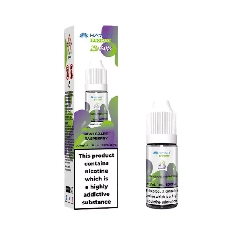 Kiwi Grape Raspberry Hayati Pro Max 10ml Nic Salt E-Liquid UK