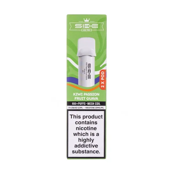 SKE 600 Pro Prefilled Pod Kit Kiwi Passionfruit Guava UK