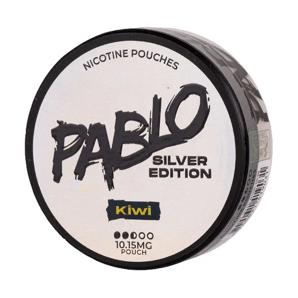 Kiwi Silver Edition Nicotine Pouches by Pablo UK