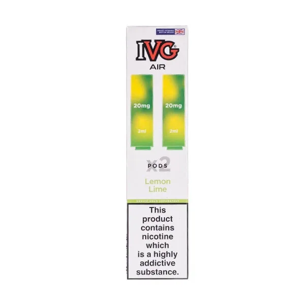 Lemon Lime IVG Air Pro Prefilled Pods UK