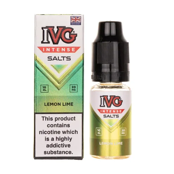 Lemon Lime Nic Salt E-Liquid by IVG Intense Salts UK