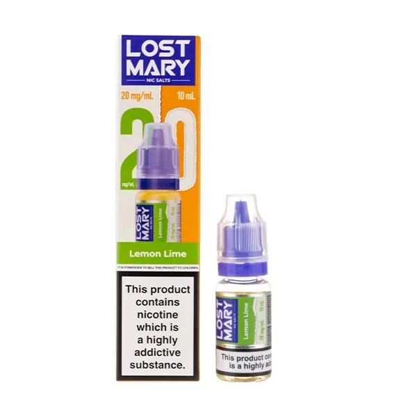 Lemon Lime Nic Salt E-Liquid by Lost Mary UK