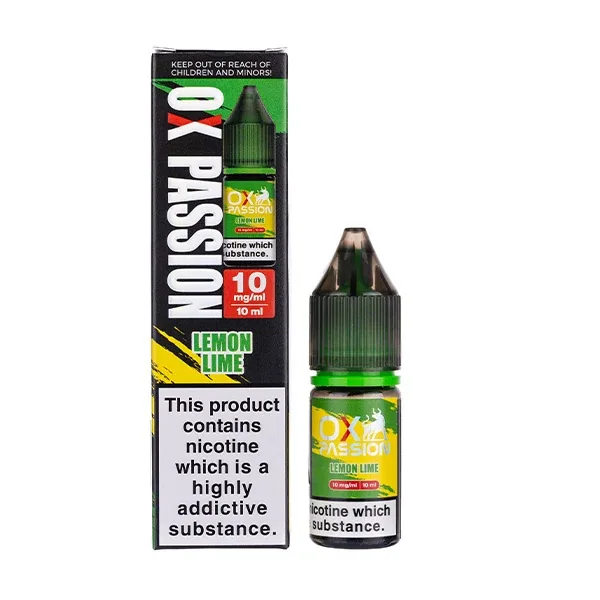 Lemon Lime Nic Salt E-Liquid by Oxva Ox Passion UK