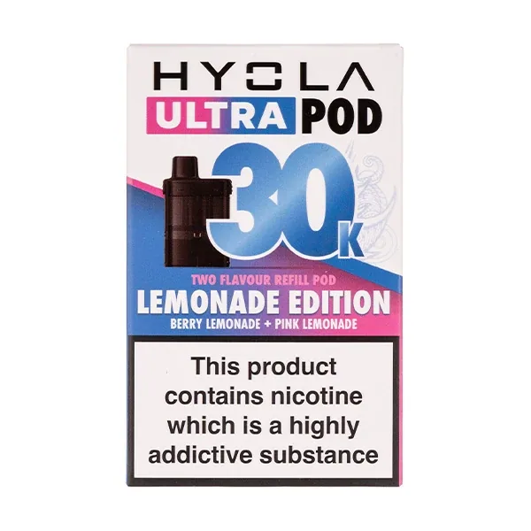 Lemonade Edition Ultra 30k Prefilled Pods by Hyola in Grapefruit UK