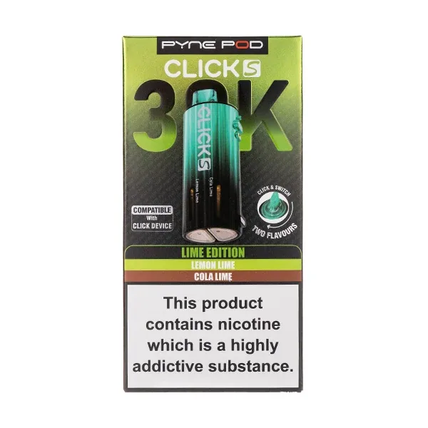 Apple Edition Click S 30K Prefilled Pods by Pyne Pod UK