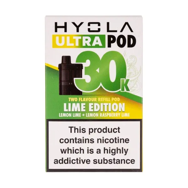 Hyola Ultra 30K Prefilled Pod Kit Lime UK