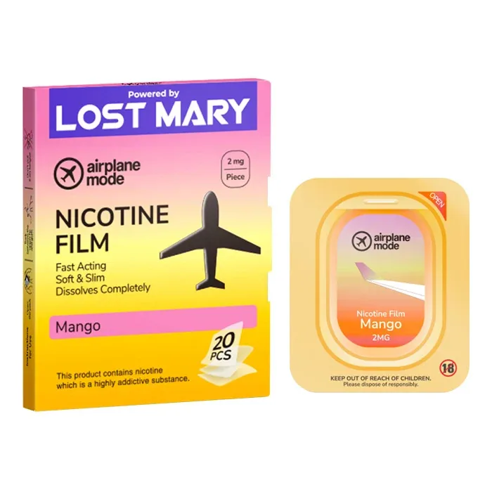 can i take a lost mary vape on a plane Airplane Mode Nicotine Film Strips Mango GMC FLAVORS:WHITE GUMMY how long to charge