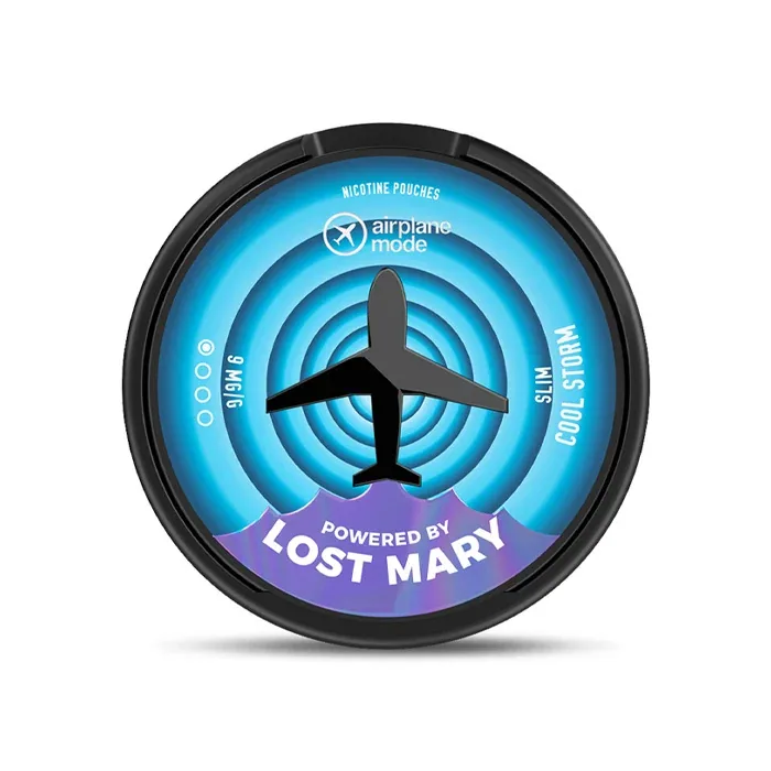 Lost Mary Airplane Mode Nicotine Pouches Cool Storm UK
