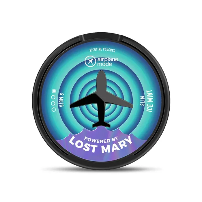 Lost Mary Airplane Mode Nicotine Pouches Ice Mint UK
