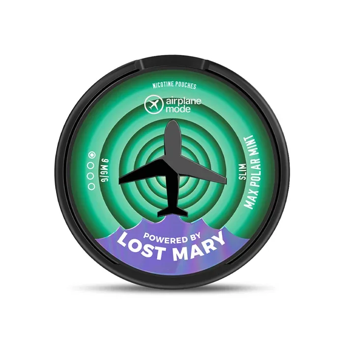 Lost Mary Airplane Mode Nicotine Pouches Polar Mint UK