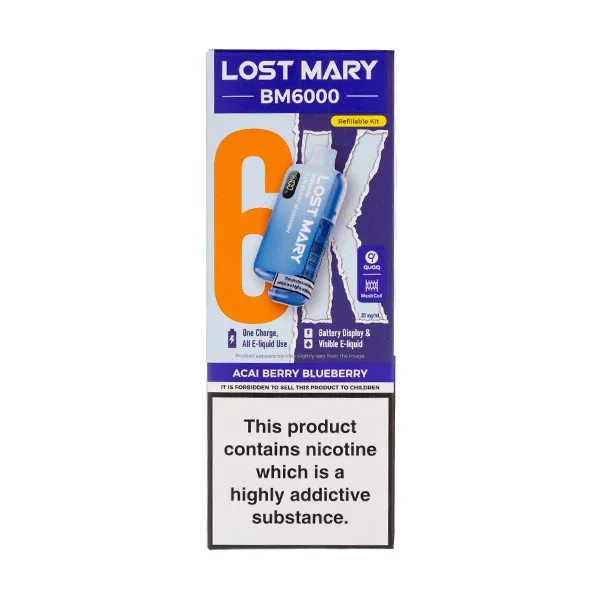 Lost Mary BM6000 Prefilled Pod Kit UK