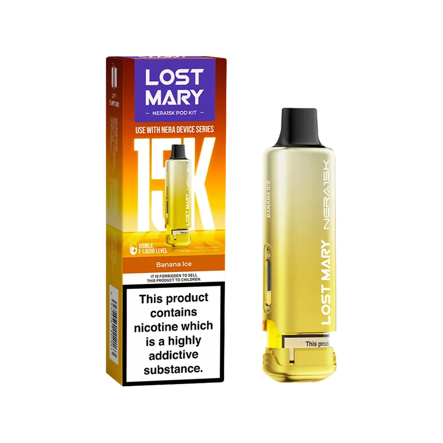 Lost Mary Nera 15K Prefilled Pods Pods UK