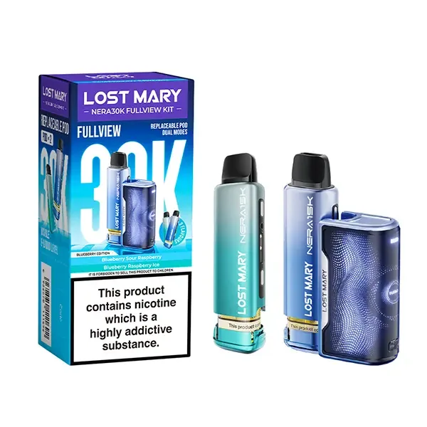 Lost Mary Nera 30K Fullview Prefilled Pod Kit Berry UK