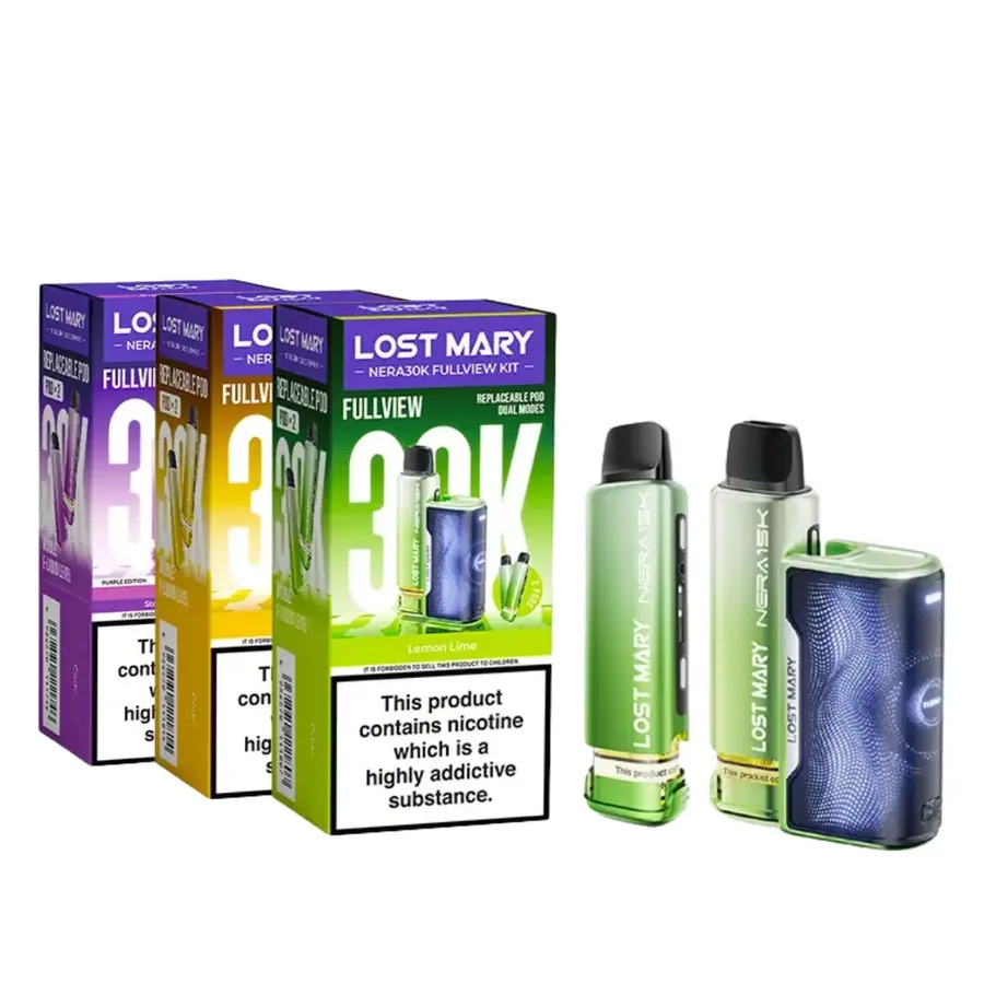 Lost Mary Nera 30k Fullview Prefilled Pod Kit in Banana Ice UK