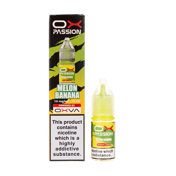 Melon Banana Nic Salt E-Liquid by Oxva Ox Passion UK
