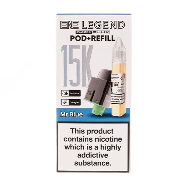 Elux Ene Legend 15K Pods Mr Blue UK