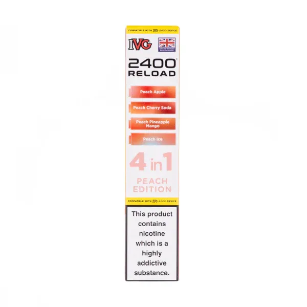 Juicy Edition IVG 2400 Reload Replacement Pods 4 Pack in Blueberry UK