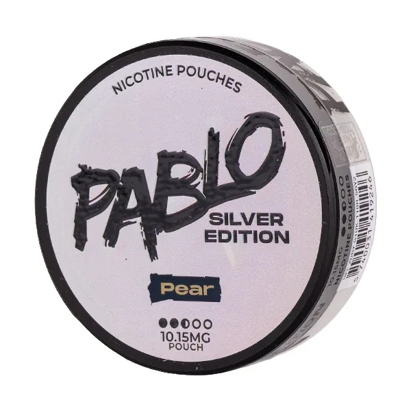 Pear Silver Edition Nicotine Pouches by Pablo UK