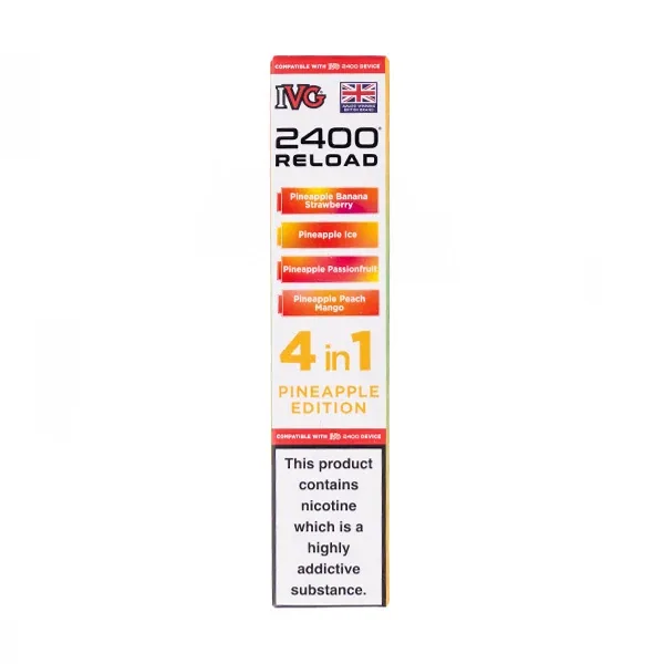 Juicy Edition IVG 2400 Reload Replacement Pods 4 Pack in Blueberry UK