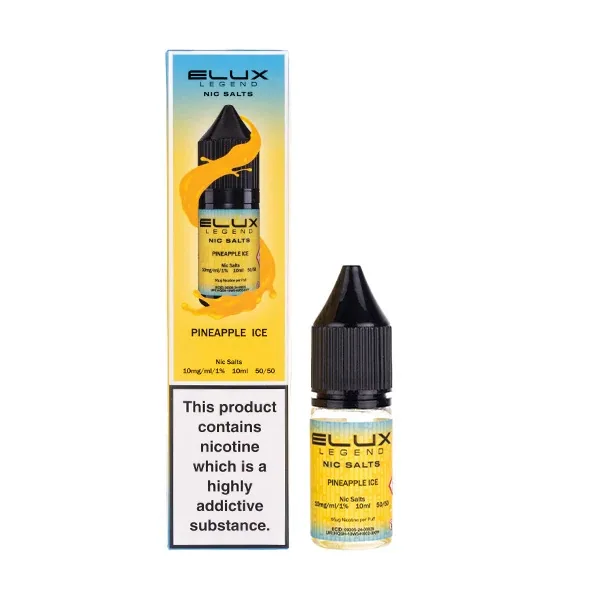 Pineapple Ice Nic Salt E-Liquid by Elux Legend UK