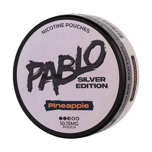 Pineapple Silver Edition Nicotine Pouches by Pablo UK