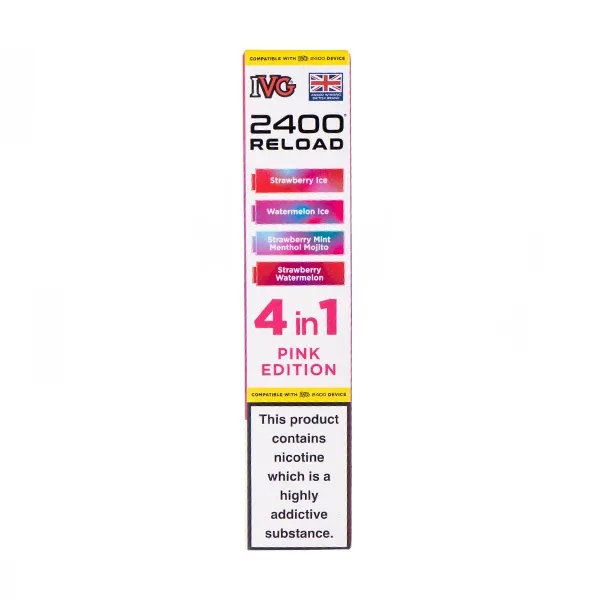 Juicy Edition IVG 2400 Reload Replacement Pods 4 Pack in Blueberry UK