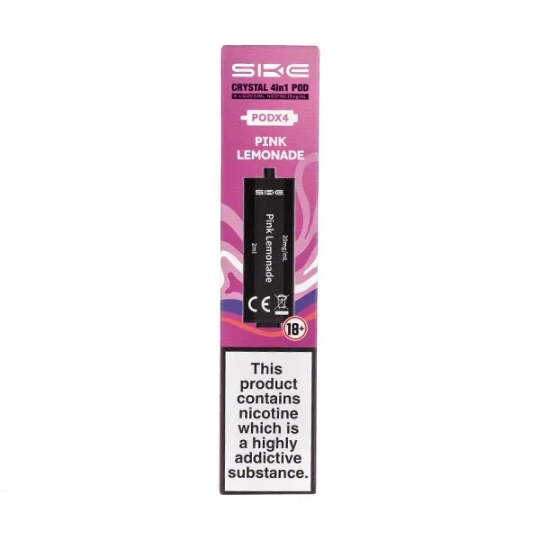 Lemon & Lime Crystal 4 in 1 Prefilled Pods by SKE UK